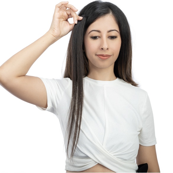 single-piece-clip-in-hair-extensions-straight-streaks-for-a-sleek-look